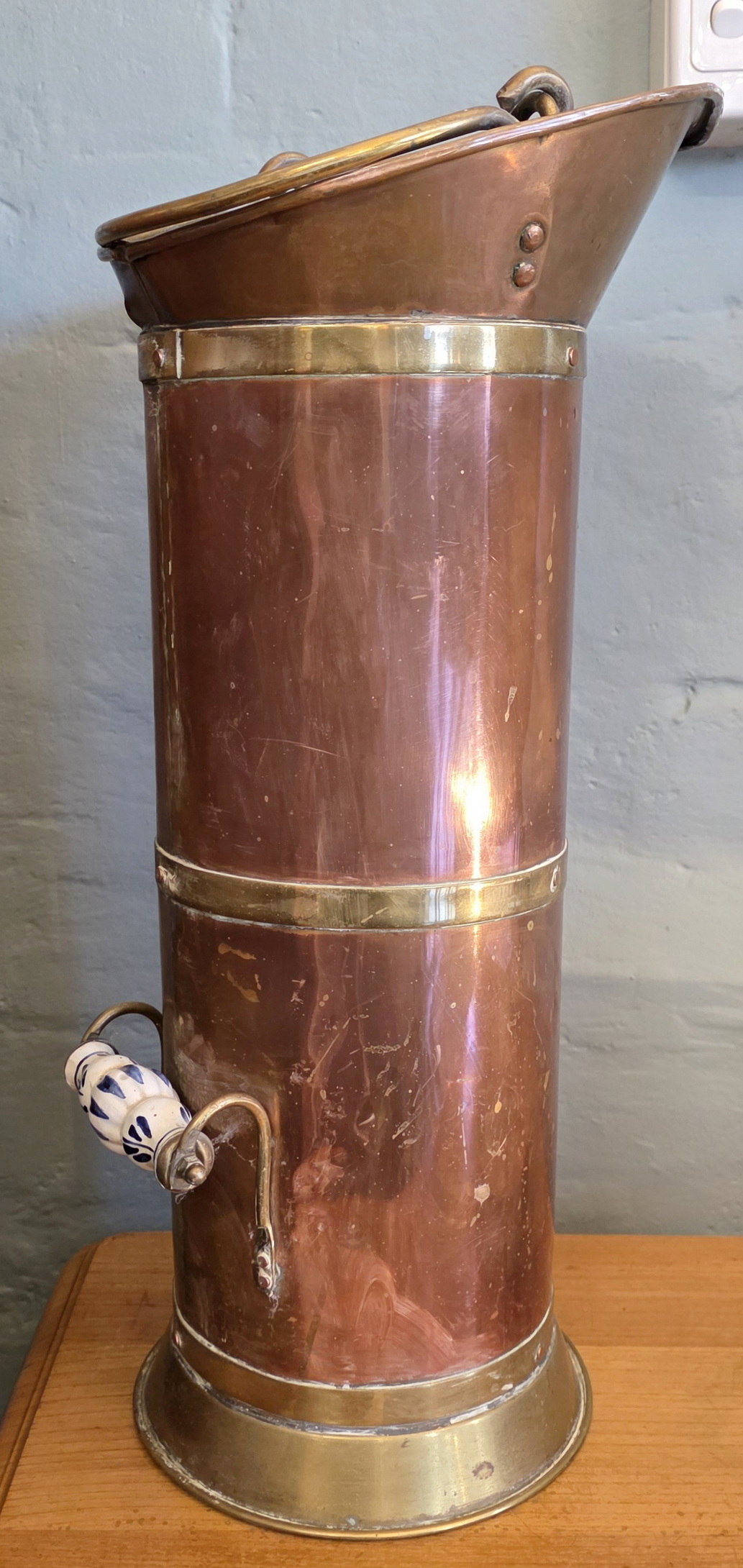 A Brass 'Umbrella Stand'